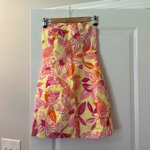 Lilly Pulitzer strapless dress
